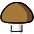 Champignon Brown Emoji from OpenMoji Set