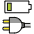 Charge Plug Emoji from OpenMoji Set