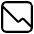 Chart Decreasing High Contrast Emoji from Fluent Emoji High Contrast Set