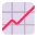 Chart Increasing Flat Emoji from Fluent Emoji Flat Set