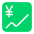 Chart Increasing With Yen Flat Emoji from Fluent Emoji Flat Set