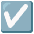 Check Box With Check Emoji from Noto Emoji Set