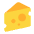 Cheese Wedge Flat Emoji from Fluent Emoji Flat Set