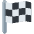 Chequered Flag Emoji from Twemoji Set