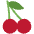 Cherries Emoji from Twemoji Emoji Set