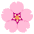 Cherry Blossom Emoji from Noto Emoji Set