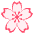 Cherry Blossom Emoji from EmojiTwo Colors Set