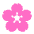 Cherry Blossom Flat Emoji from Fluent Emoji Flat Set