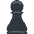 Chess Pawn Emoji from Twemoji Set