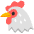 Chicken Emoji from Noto Emoji Set