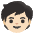 Child Light Skin Tone Emoji from Noto Emoji Set