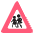 Children Crossing Emoji from EmojiTwo Colors Set