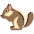 Chipmunk Emoji from EmojiTwo Colors Set