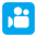 Cinema Flat Emoji from Fluent Emoji Flat Set