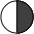 Circle With Right Half Black Emoji from OpenMoji Set