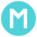 Circled M Emoji from EmojiTwo Colors Set