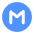 Circled M Flat Emoji from Fluent Emoji Flat Set