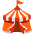 Circus Tent Emoji from Noto Emoji Set