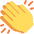 Clapping Hands Emoji from Twemoji Set