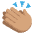 Clapping Hands Medium Skin Tone Emoji from EmojiTwo Colors Set