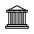 Classical Building Emoji from OpenMoji Set