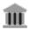 Classical Building Flat Emoji from Fluent Emoji Flat Set