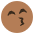 Clever Smile Emoji from EmojiTwo Colors Set