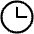 Clock Icon from Iconoir Regular Set