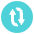 Clockwise Vertical Arrows Emoji from EmojiTwo Colors Set