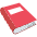Closed Book Emoji from EmojiTwo Colors Set