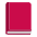 Closed Book Flat Emoji from Fluent Emoji Flat Set