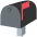 Closed Mailbox With Raised Flag Emoji from EmojiTwo Colors Set