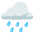 Cloud With Rain Emoji from Noto Emoji Set