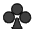 Club Suit Emoji from OpenMoji Set