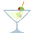 Cocktail Glass Emoji from EmojiTwo Colors Set