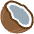 Coconut Emoji from Twemoji Set