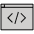 Code Editor Emoji from OpenMoji Set