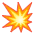 Collision Emoji from Noto Emojis Set