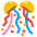 Confetti Ball Emoji from Noto Emoji Set