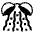 Confetti Ball Emoji from EmojiTwo Black Set