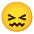 Confounded Face Emoji from Noto Emoji Set