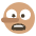 Confused Face Emoji Emoji from EmojiTwo Colors Set