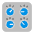Control Knobs Flat Emoji from Fluent Emoji Flat Set