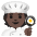 Cook Dark Skin Tone Emoji from Noto Emoji Set