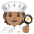 Cook Medium Skin Tone Emoji from Noto Emoji Set