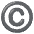 Copyright Emoji from Noto Emoji Set