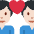 Couple With Heart Man Man Light Skin Tone Emoji from Twemoji Set