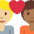Couple With Heart Person Person Medium Light Skin Tone Medium Dark Skin Tone Emoji from Twemoji Set