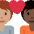 Couple With Heart Person Person Medium Skin Tone Dark Skin Tone Emoji from Twemoji Set