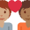 Couple With Heart Person Person Medium Skin Tone Medium Dark Skin Tone Emoji from Twemoji Set
